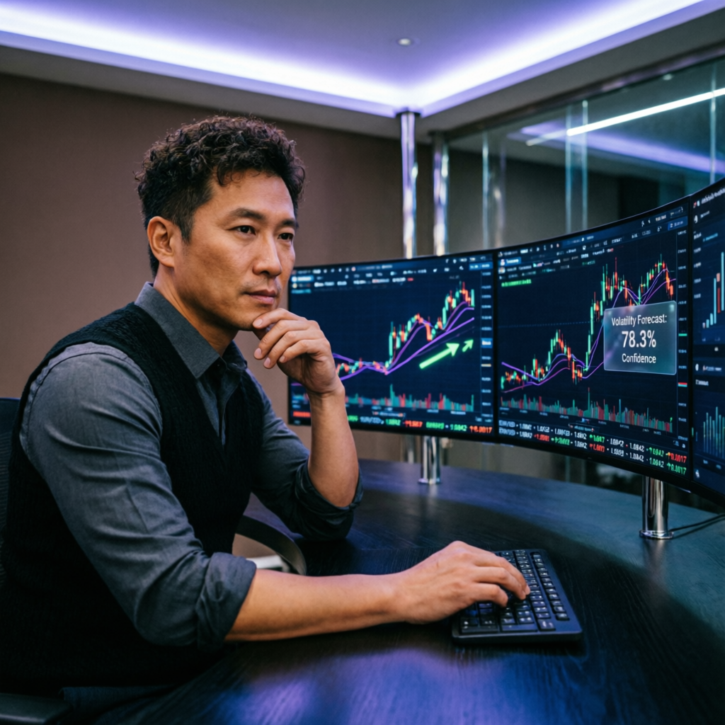 Professional forex trader analyzing Topstep maximum loss limit charts