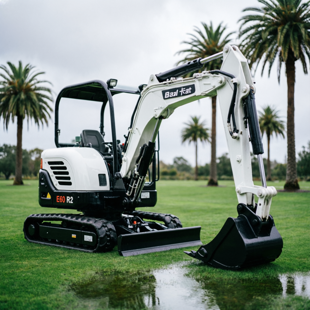 Bobcat E60 Excavation