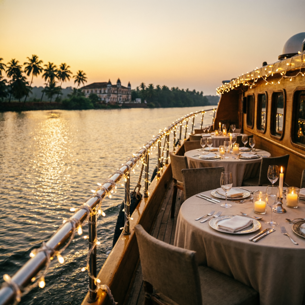 Dinner cruise Goa