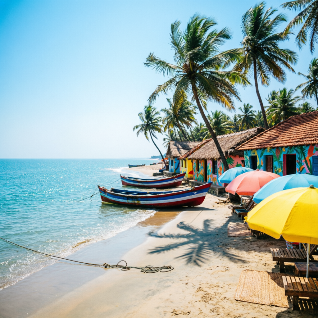 North Goa tour beaches