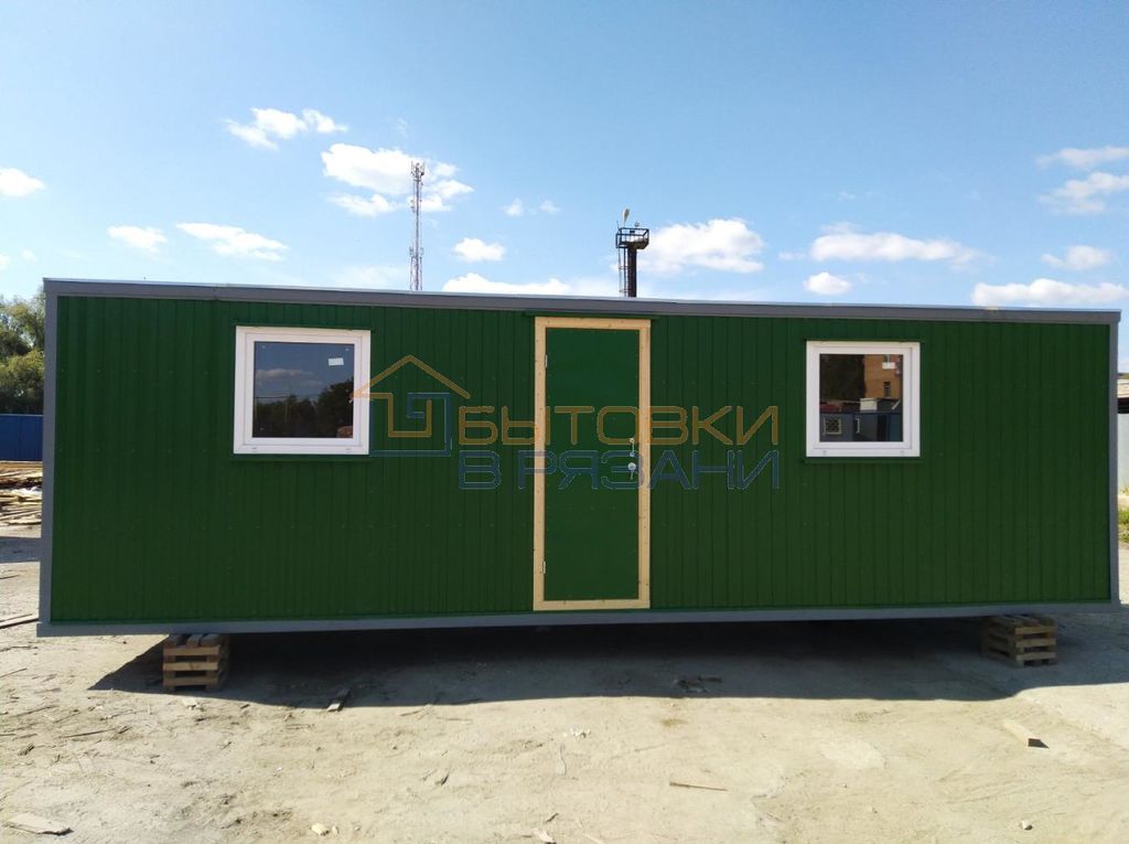 Металлическая бытовка из профлиста