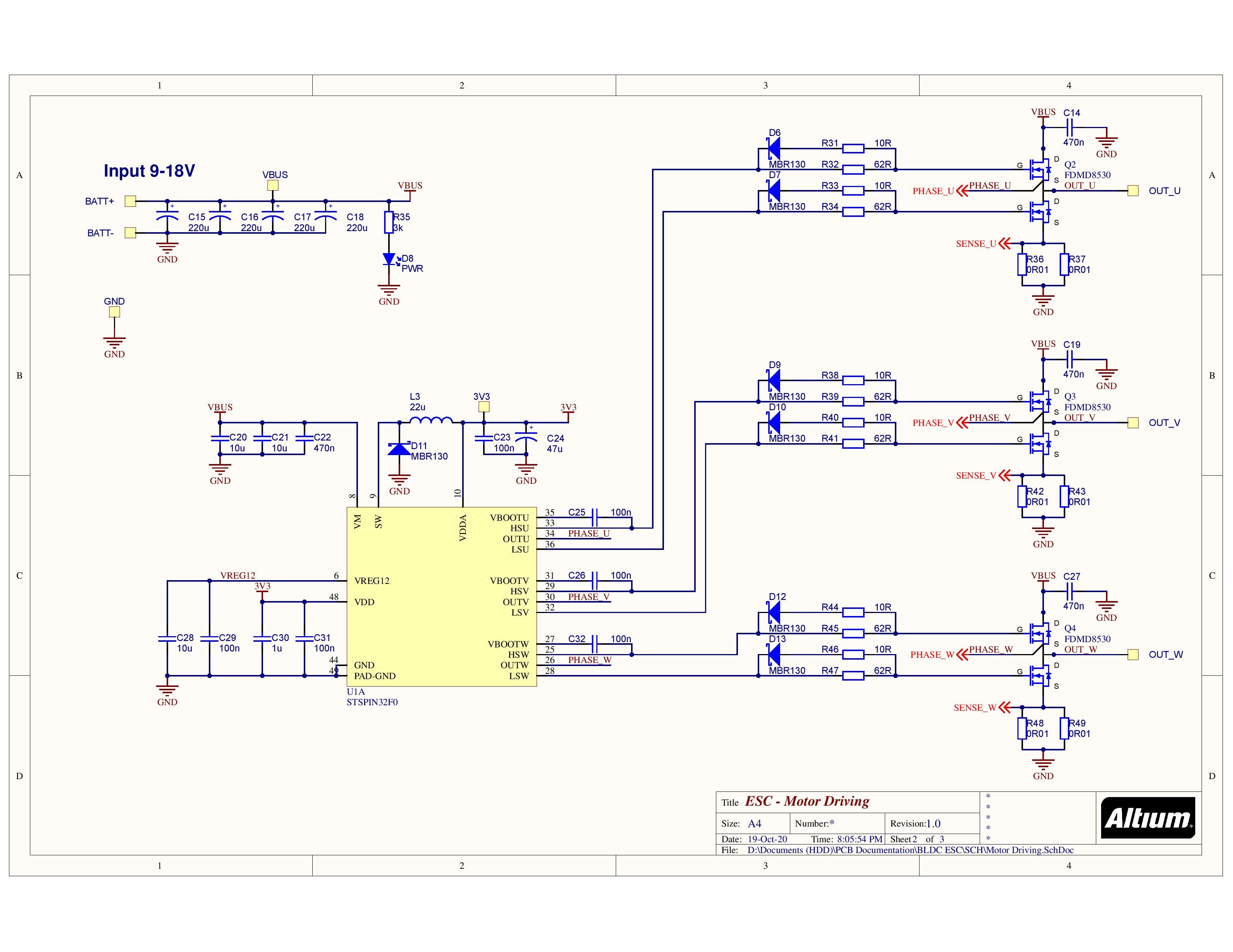 ESC Schematic