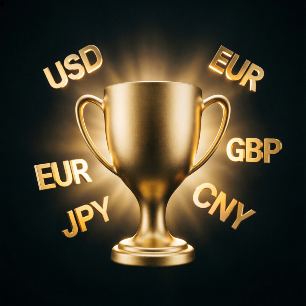 Trophy Symbolizing Success in Prop Firm Challenge Passing