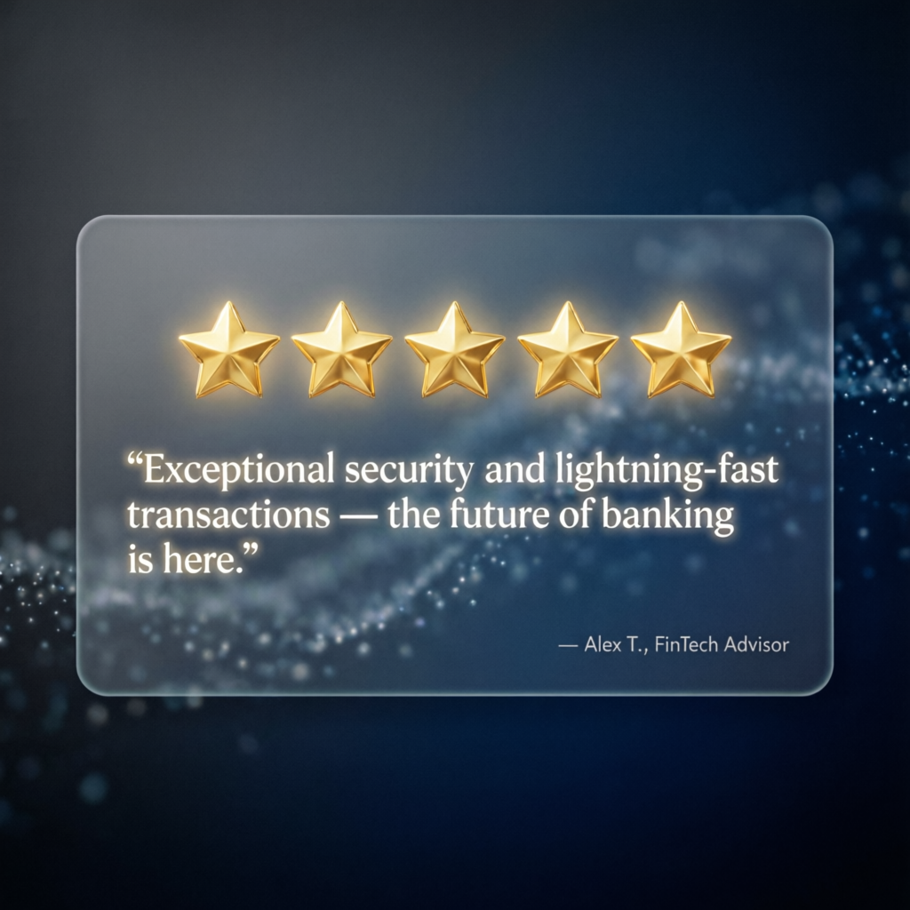 5-Star Review Rating Card for Prop Firm Passing Service