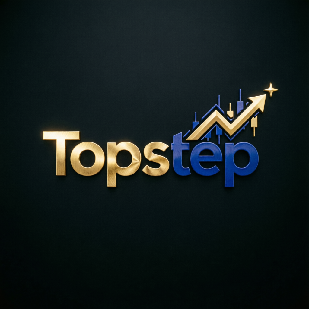 Topstep prop firm logo and challenge passing service