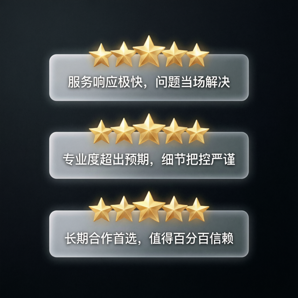 Five star client reviews for PFM Capitals prop firm services