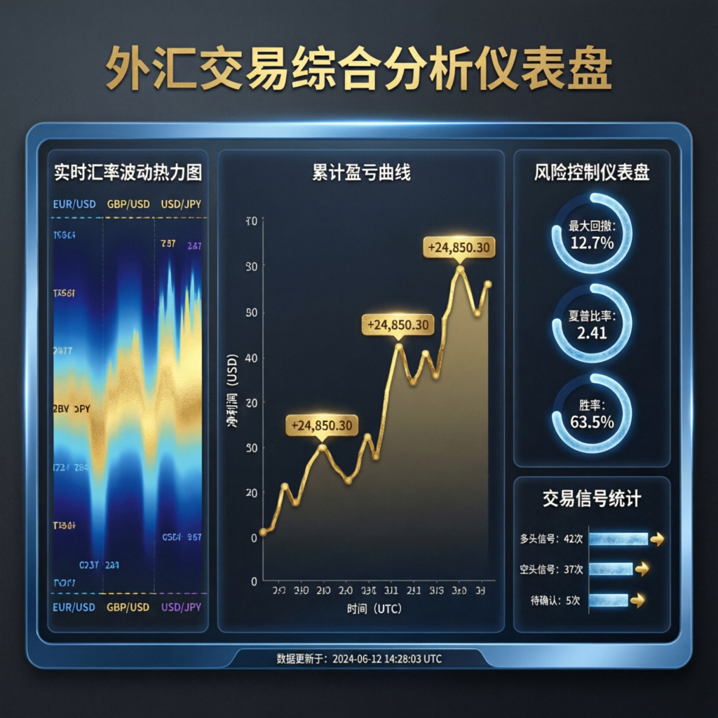 E8 Markets Trading Dashboard with Financial Analytics