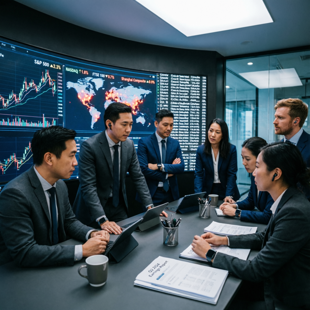 Professional trading team at PFM Capitals