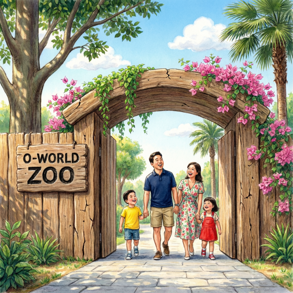 O-World Zoo entrance