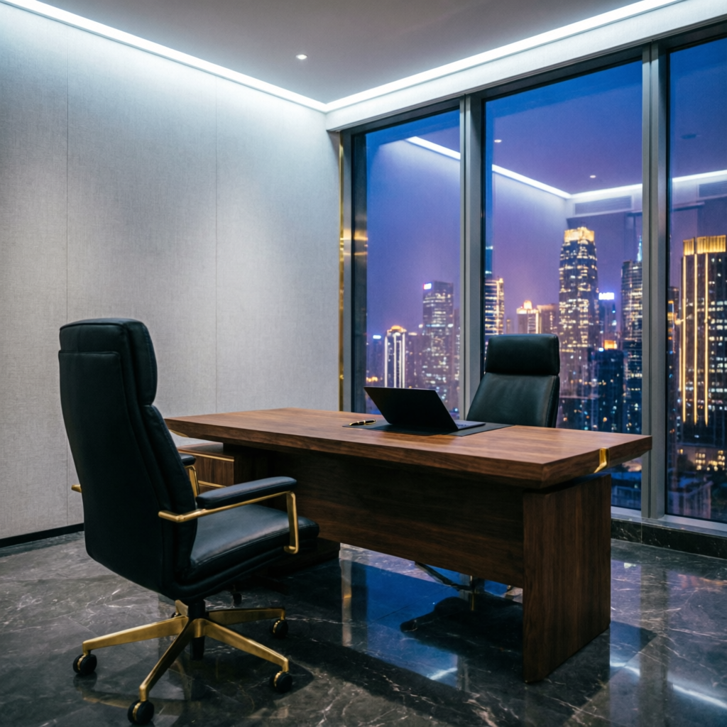 Premium executive office representing All Prop Funding success