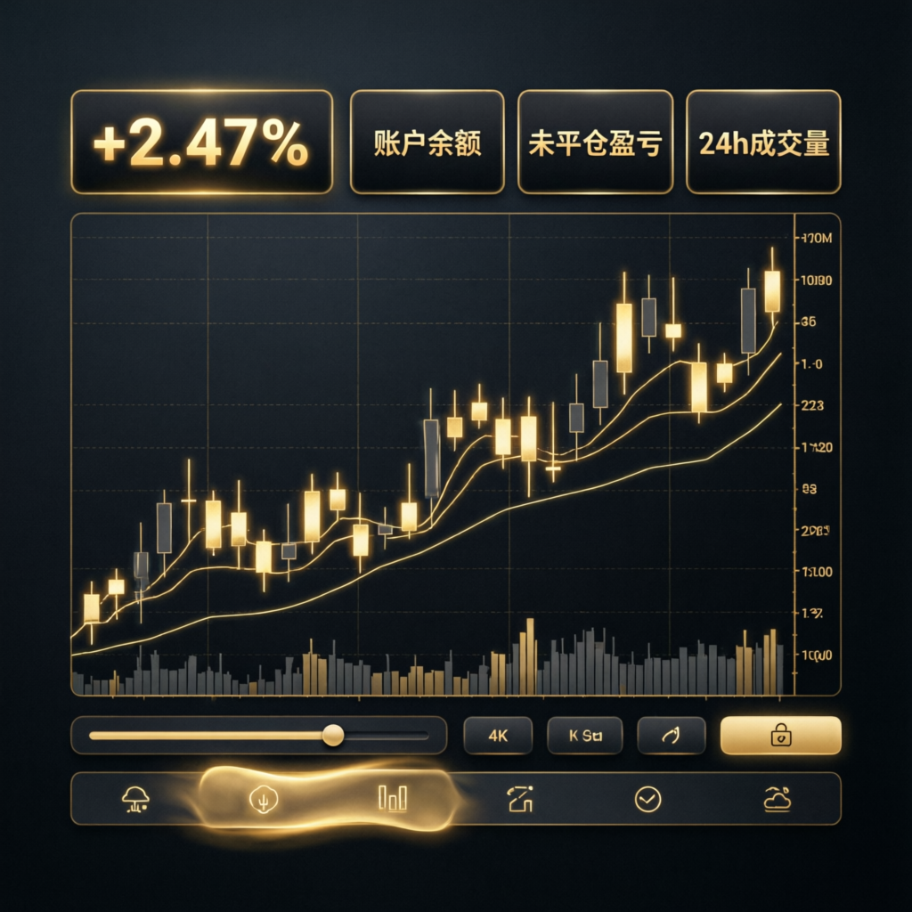 Topstep trading dashboard with profit indicators