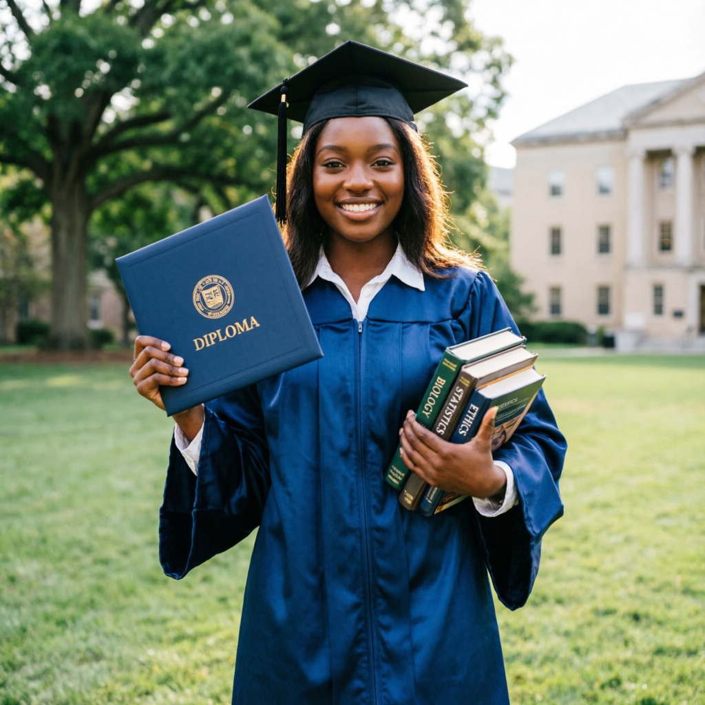 African female graduate