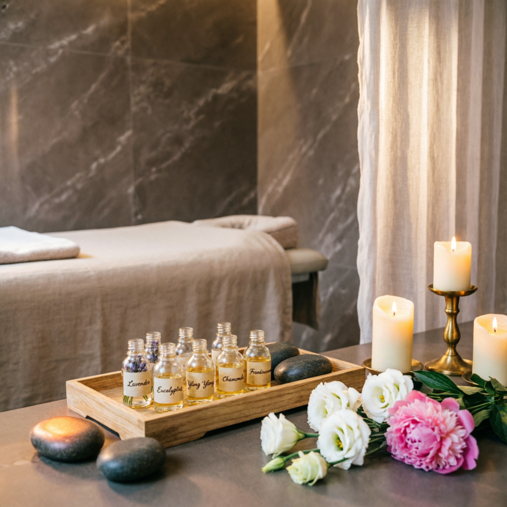 Aromatherapy essential oils collection for spa Pune