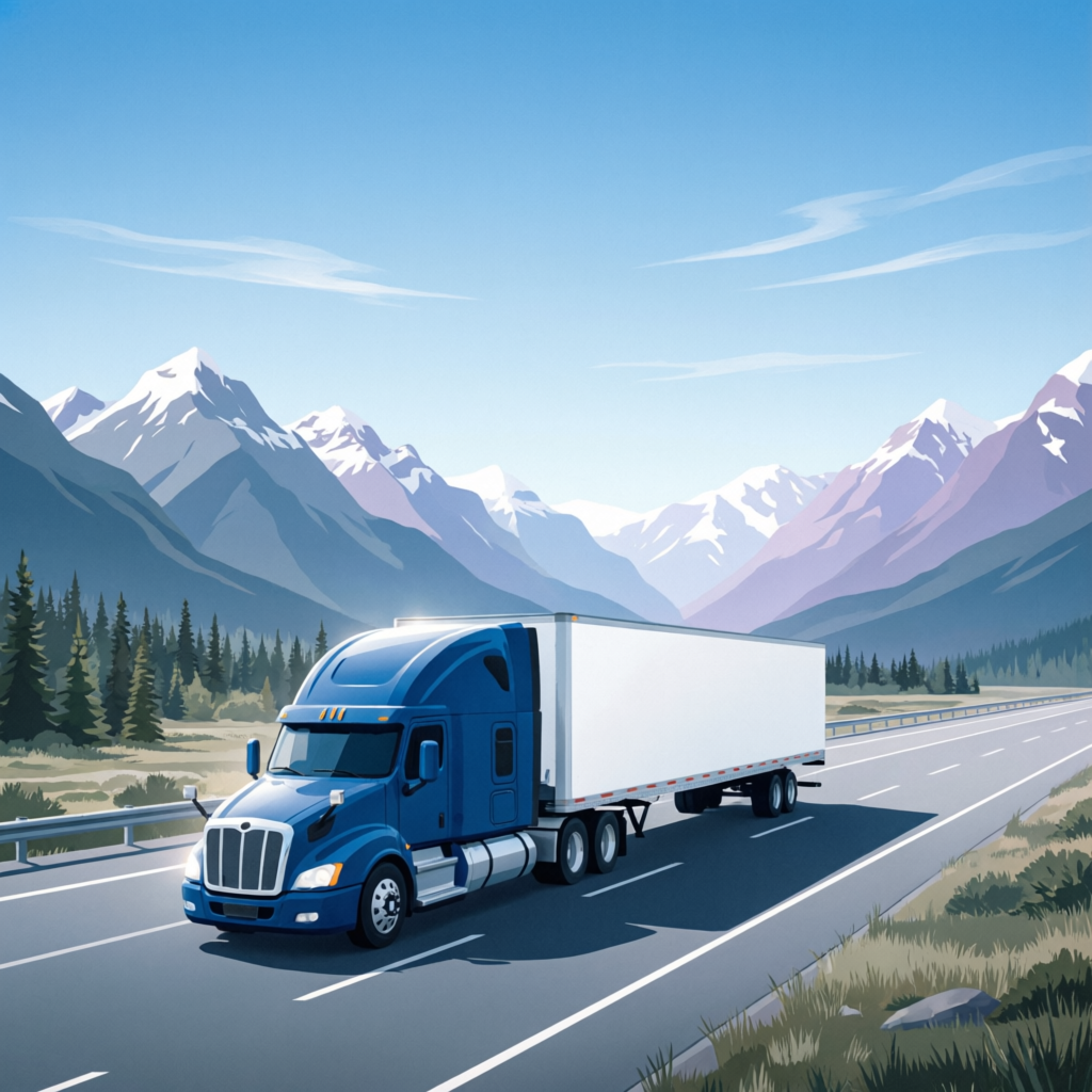 Trailer shipping across Canada