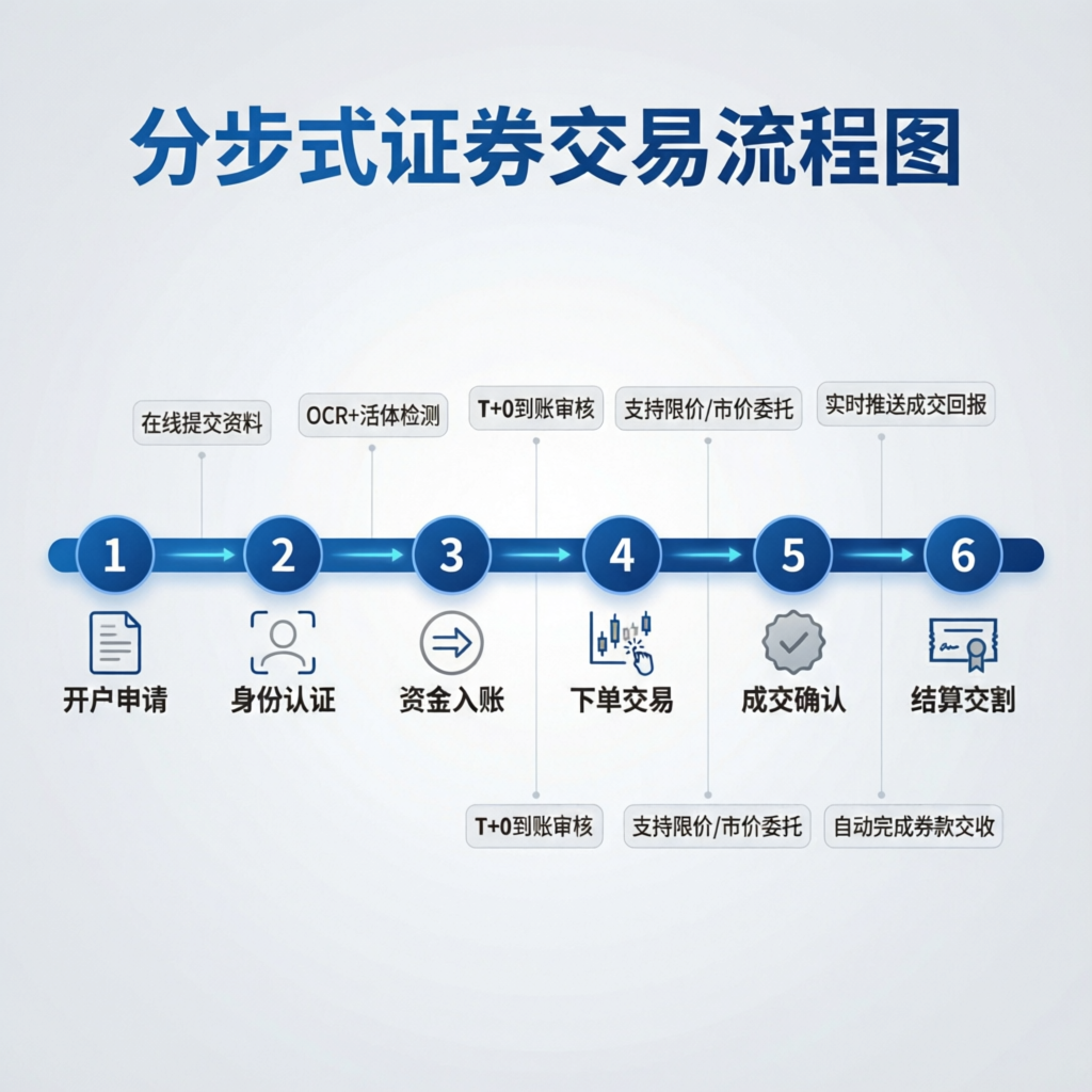 Step by step prop firm challenge process flowchart from application to funded account