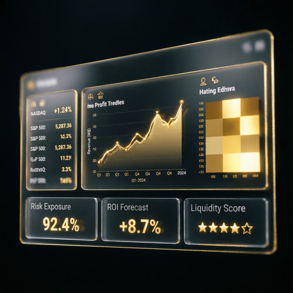 Trading analytics dashboard showing consistent profits on funded account