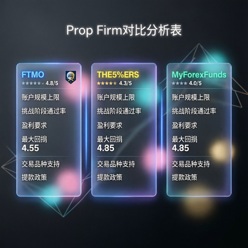 Prop Firm Comparison Analysis