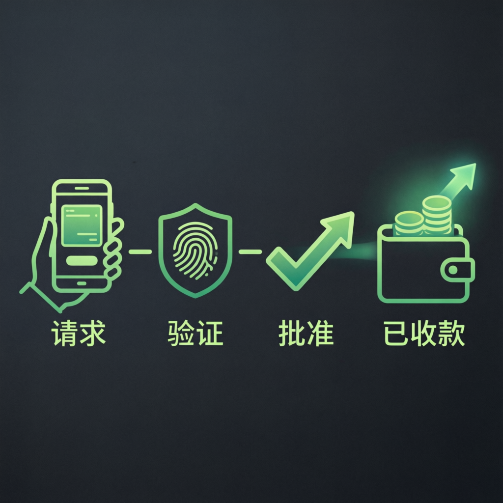 Step by step withdrawal process flow