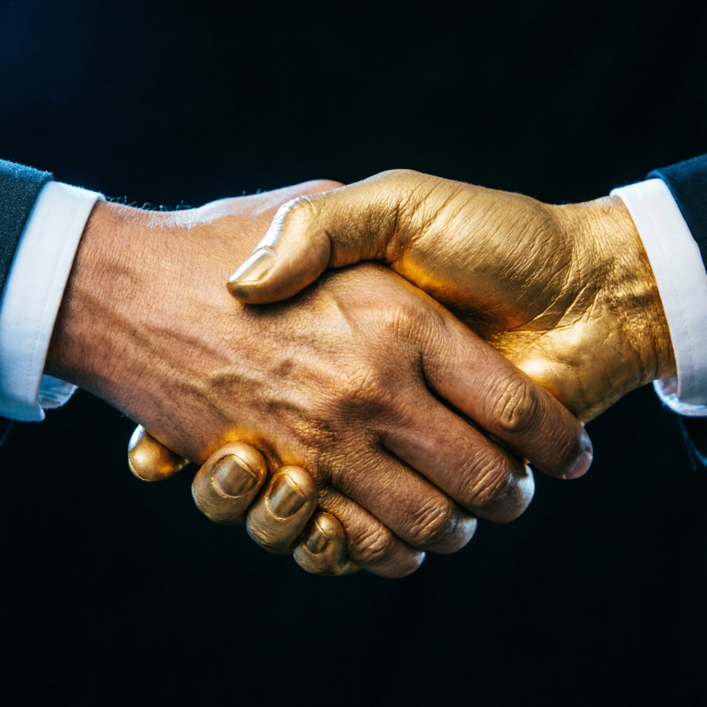 Professional business partnership representing All Prop Funding client success