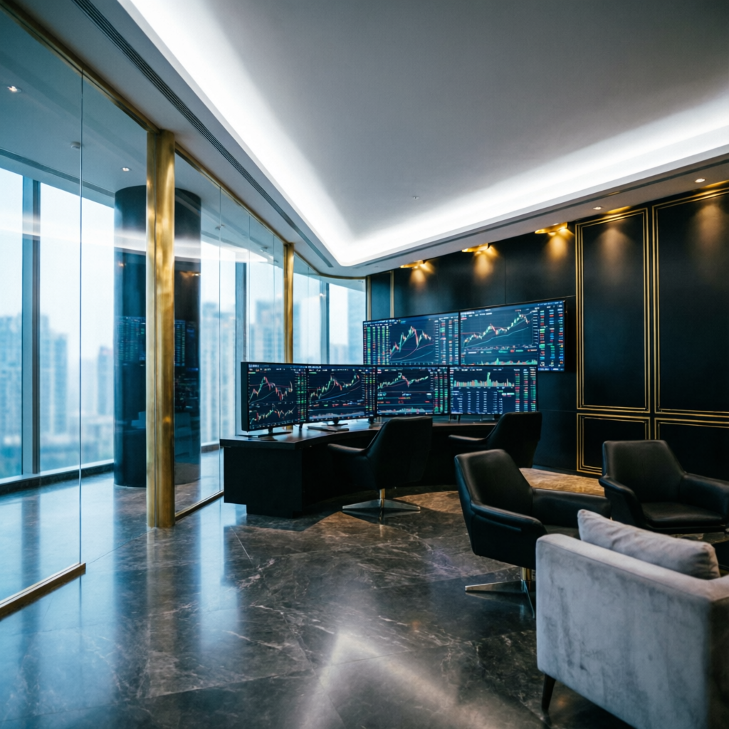 Premium Trading Office - Professional Trading Floor