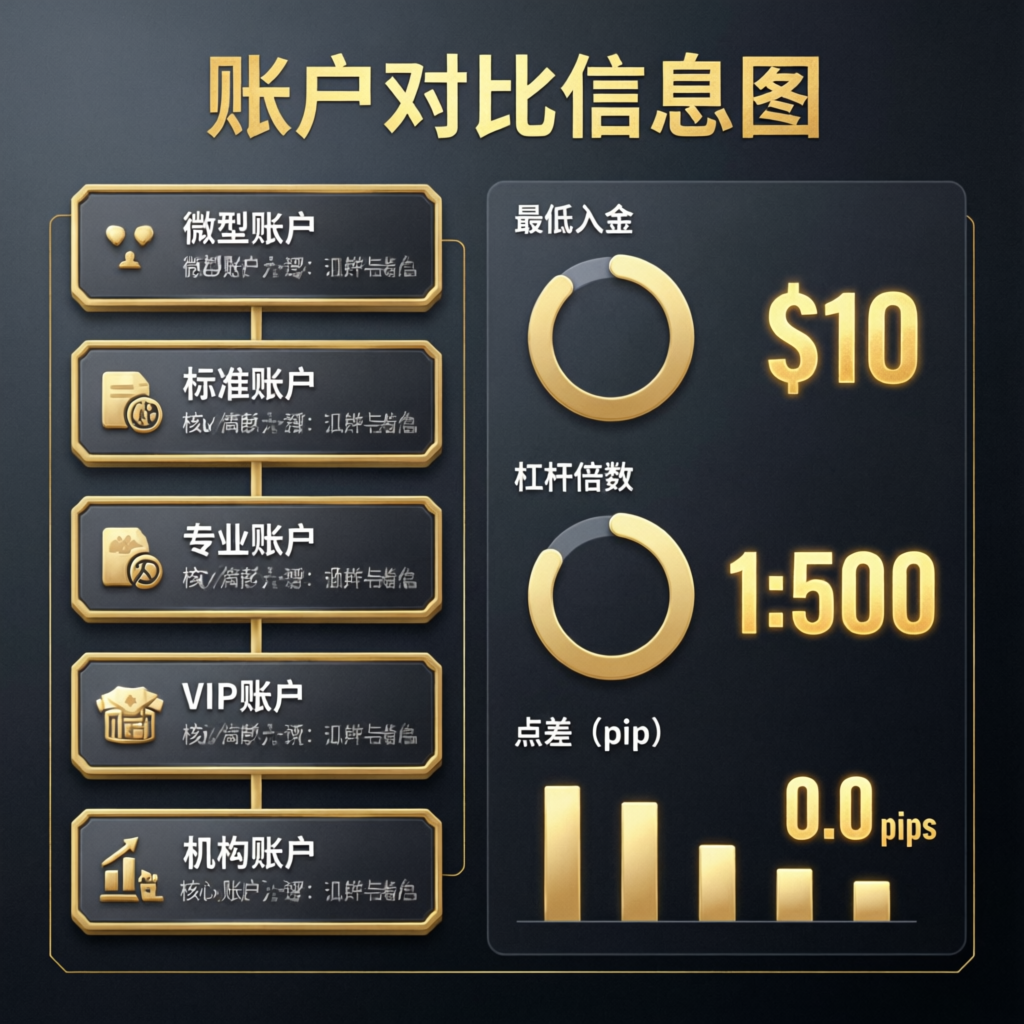 Account comparison infographic showing different Apex Trader Funding account sizes