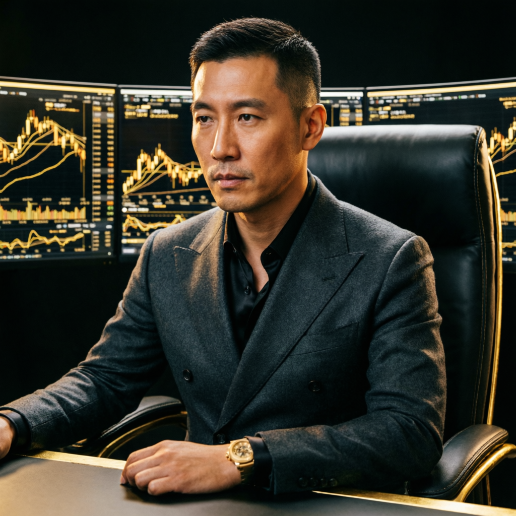 Professional forex trader analyzing Apex Trader Funding charts
