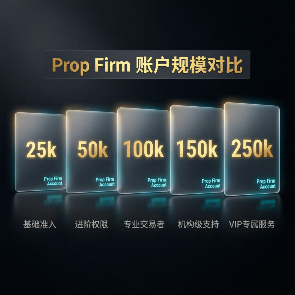 Apex Trader Funding Account Sizes Comparison 25k 50k 100k 150k 250k
