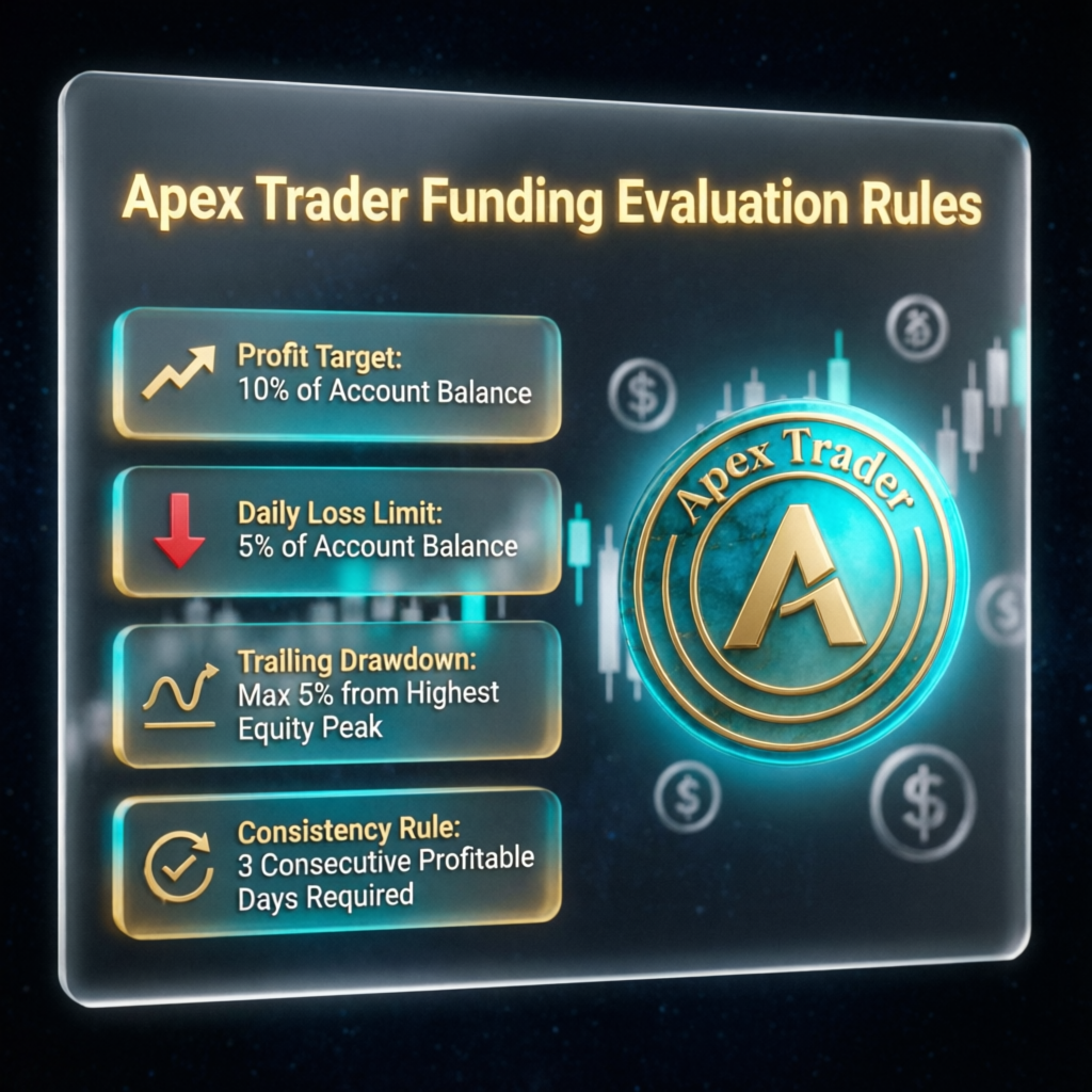 Apex Trader Funding Evaluation Rules Overview