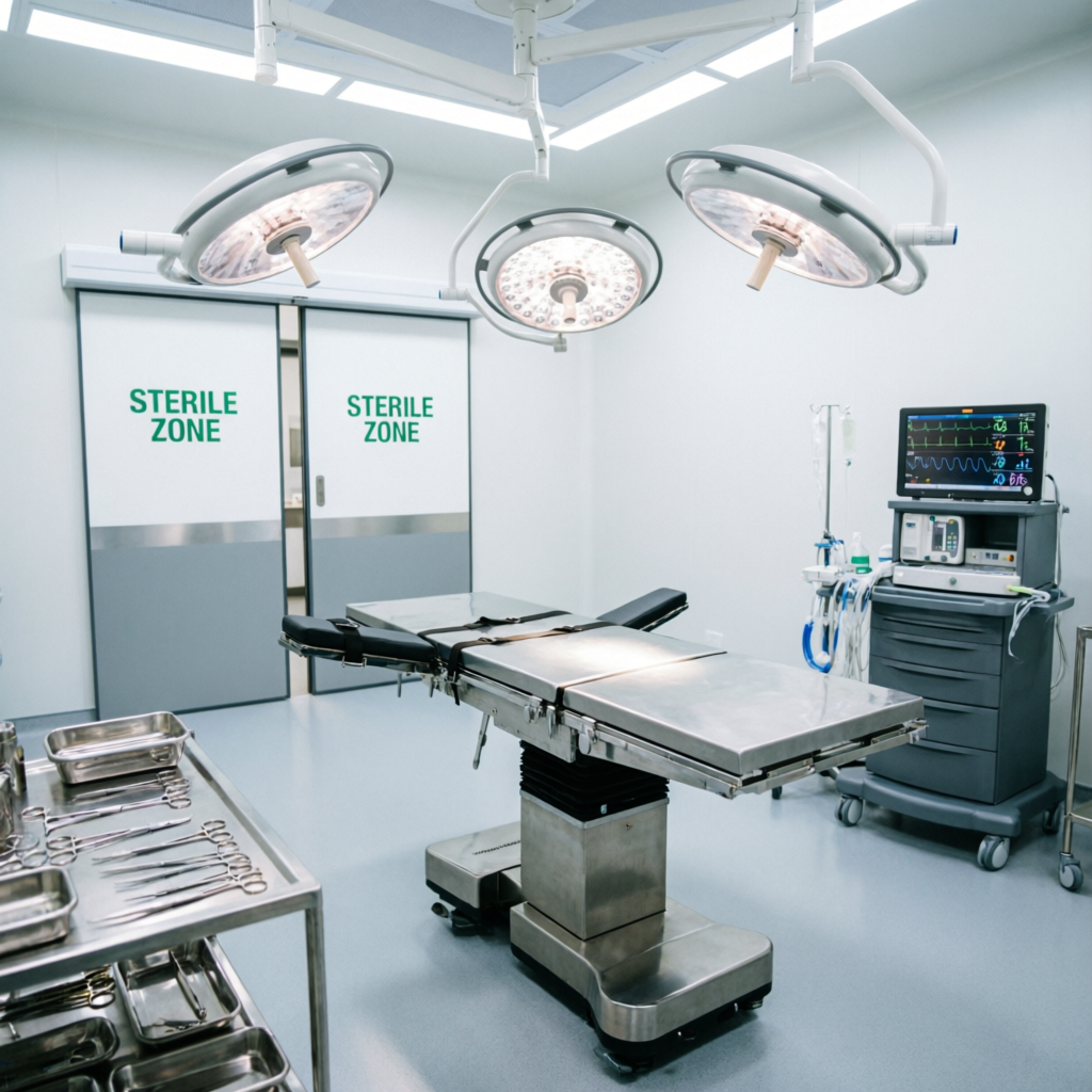 Starbreeds pet clinic surgical suite in Visakhapatnam