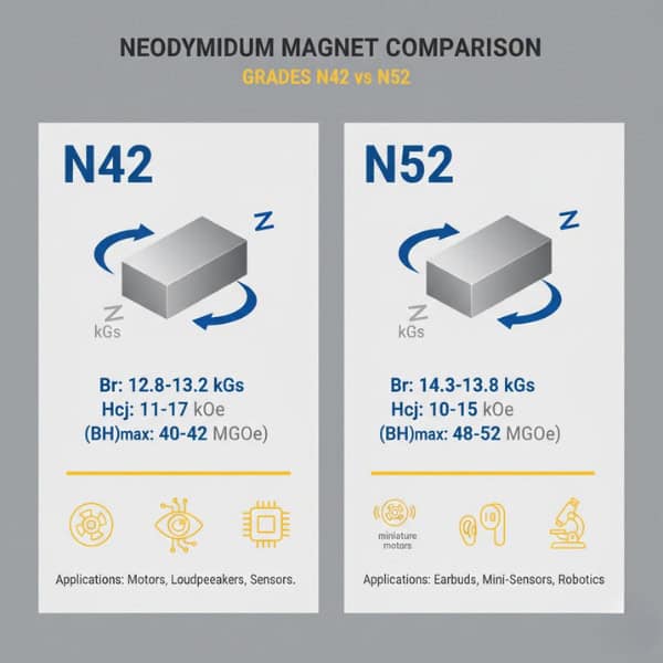 Сравнение N42 и N52