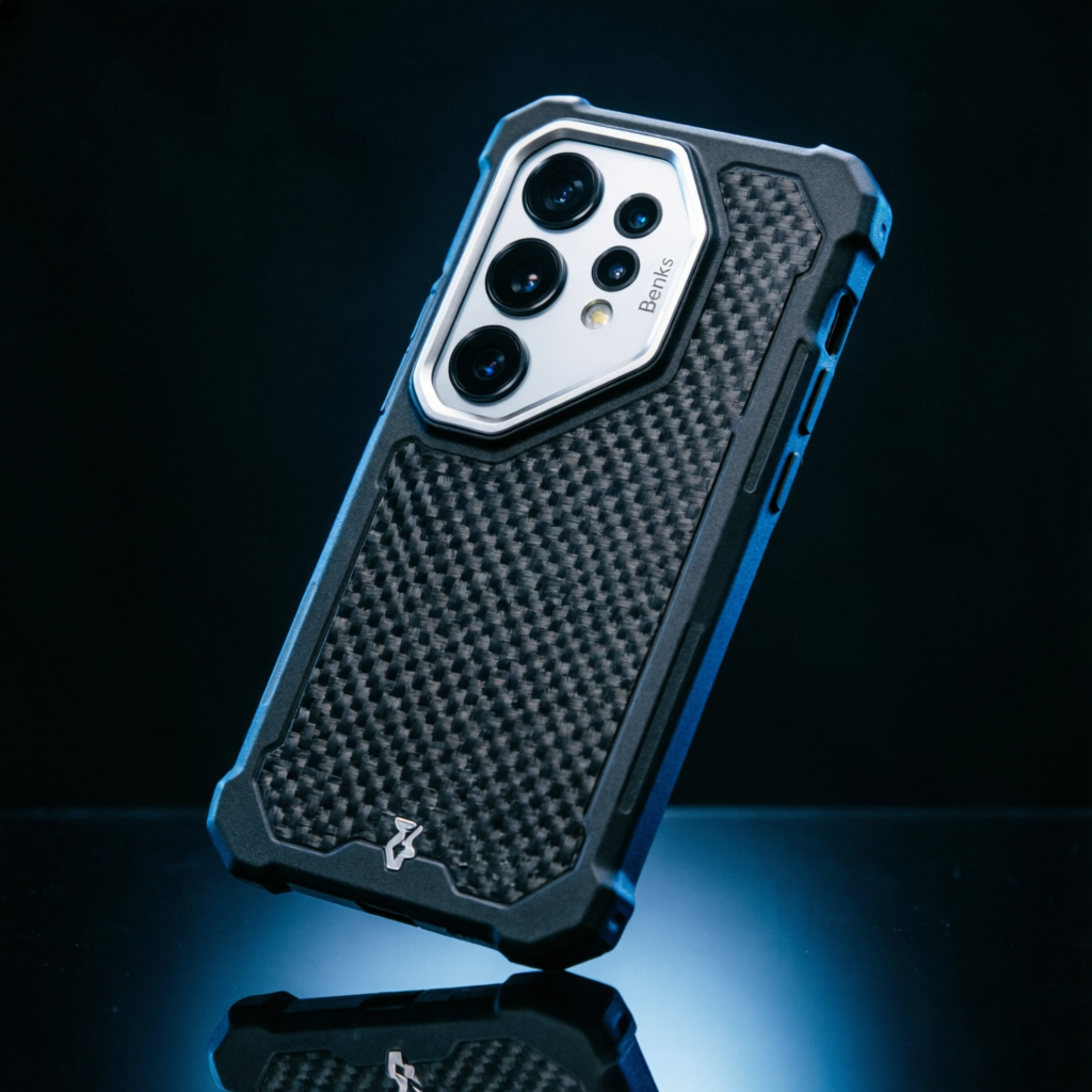 Противоударный чехол Benks ArmorPro ArmorGrid Kevlar с усиленными углами U-Anchor для Samsung Galaxy S26 Ultra