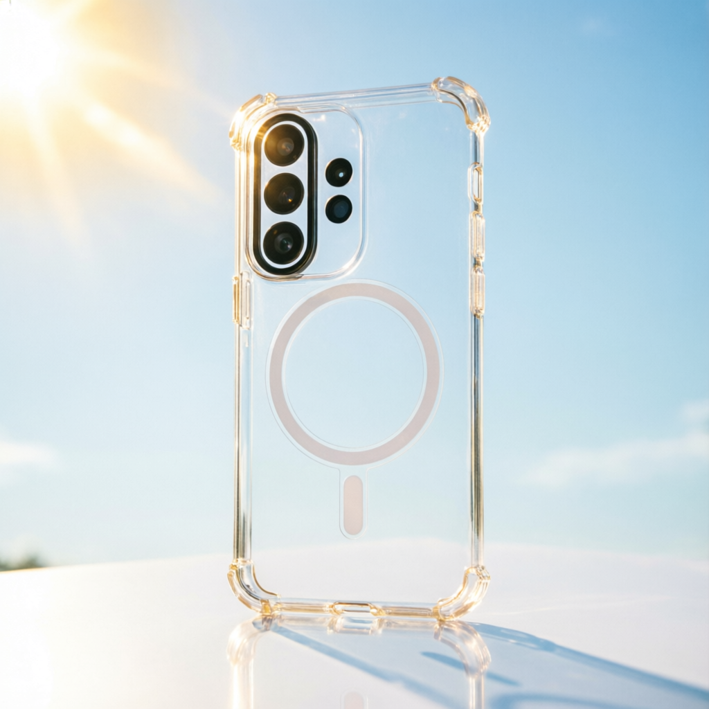 Прозрачный чехол Benks Crystal Case для Samsung Galaxy S26 Ultra не желтеет на солнце — UV-защита и олеофобное покрытие