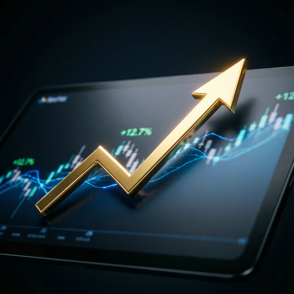 Funded Account Growth Chart - Blueberry Prop Firm Trading Success