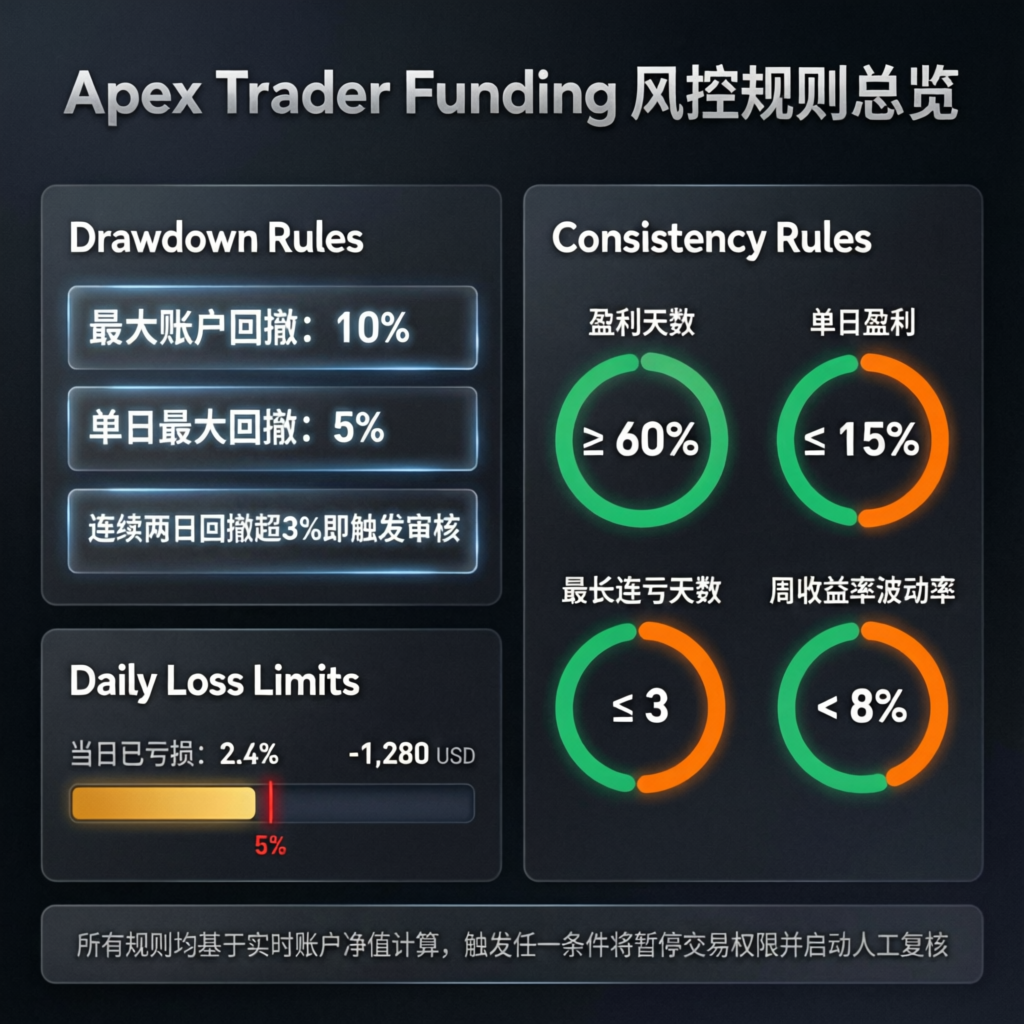 Apex Trader Funding Risk Management Rules
