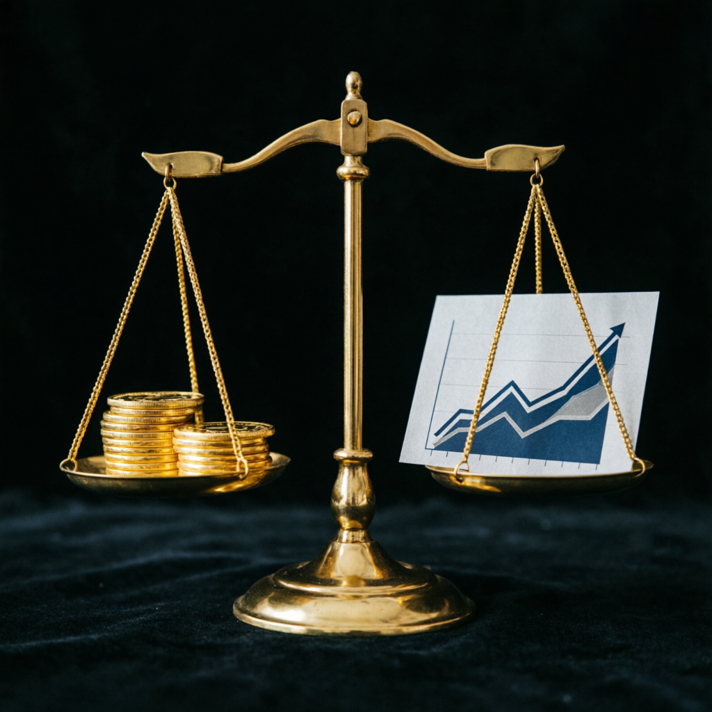 Risk management balance concept for Topstep traders