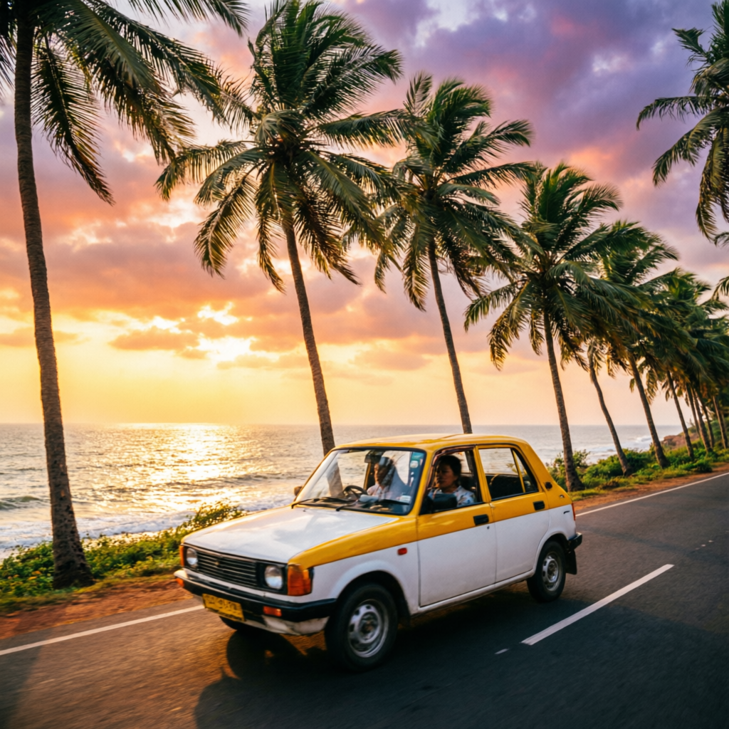 Goa coastal taxi