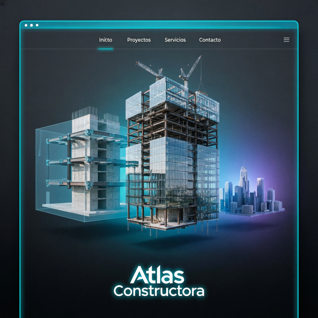 Atlas Constructora - Sitio Web