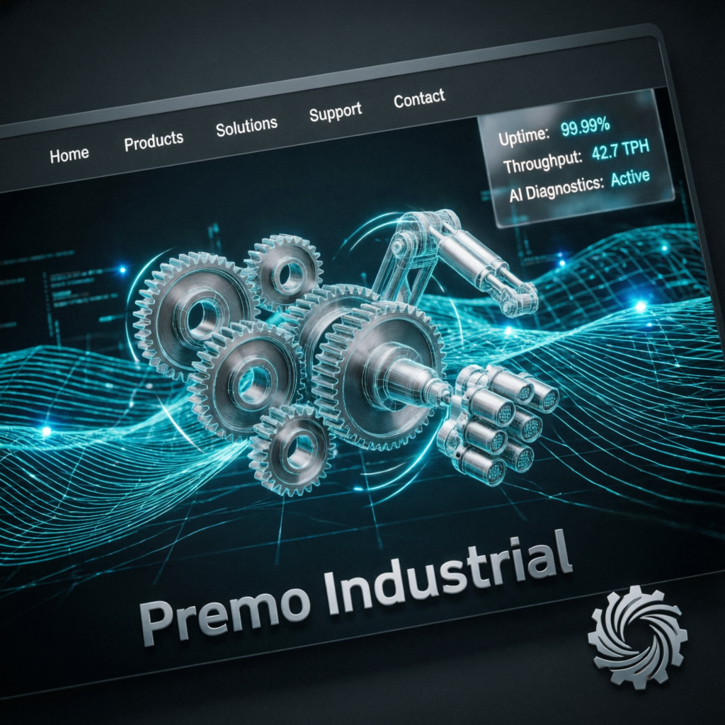 Premo Industrial - Sitio Web