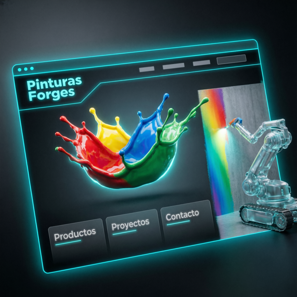 Pinturas Forges - Sitio Web