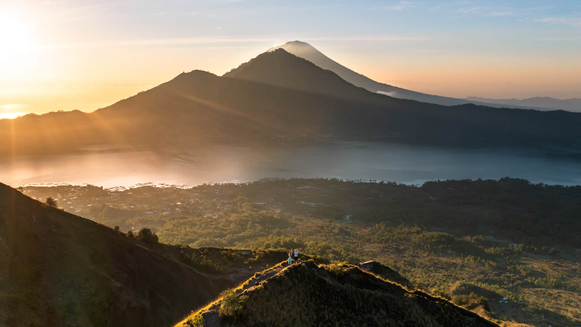 Our Team at Mount Batur