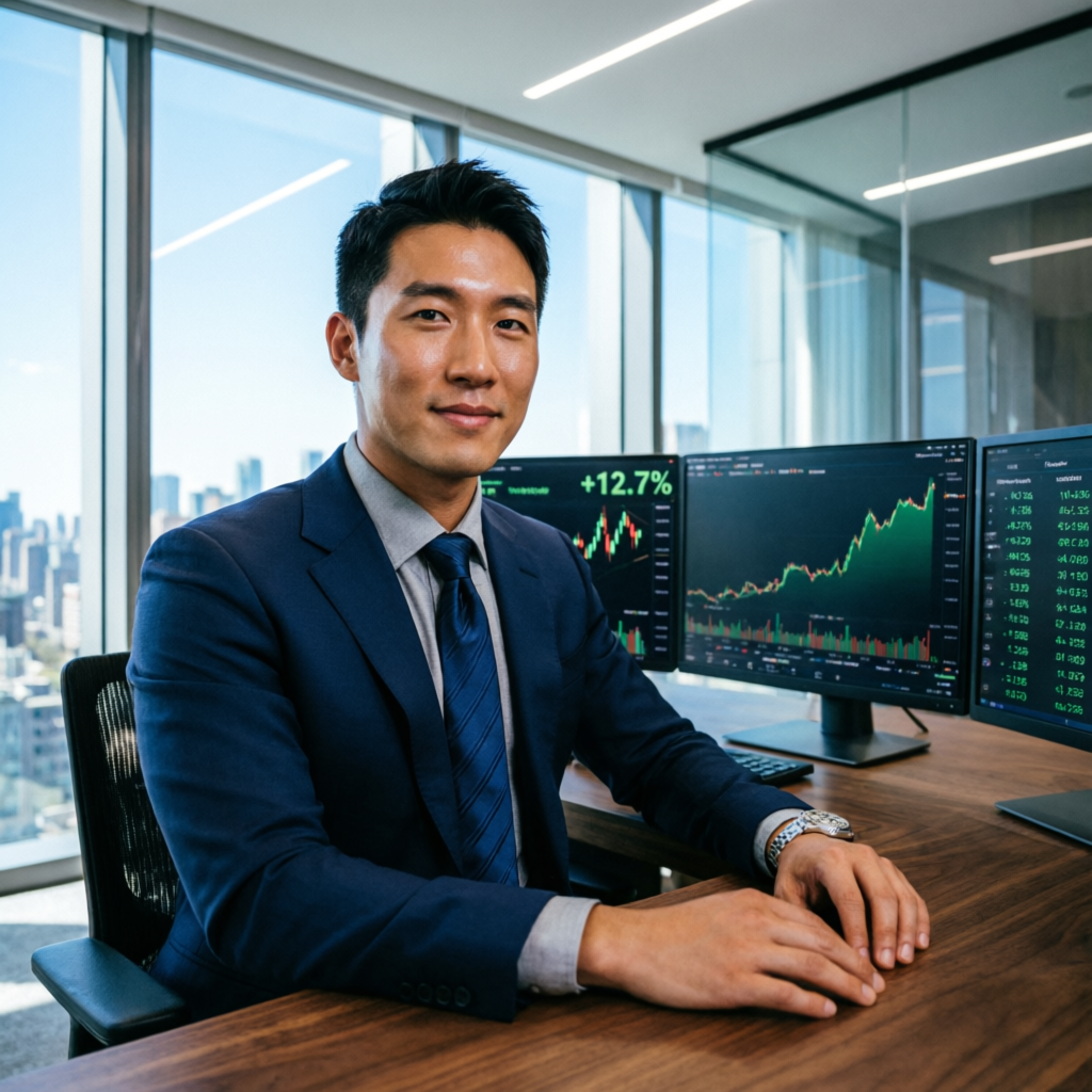 Professional funded trader achieving consistent profits with prop firm management