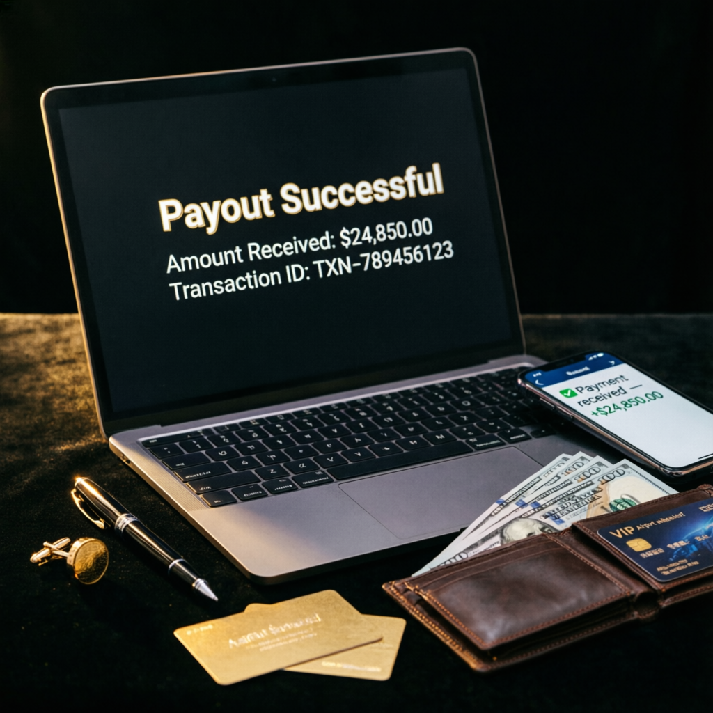 Successful payout from Topstep funded account