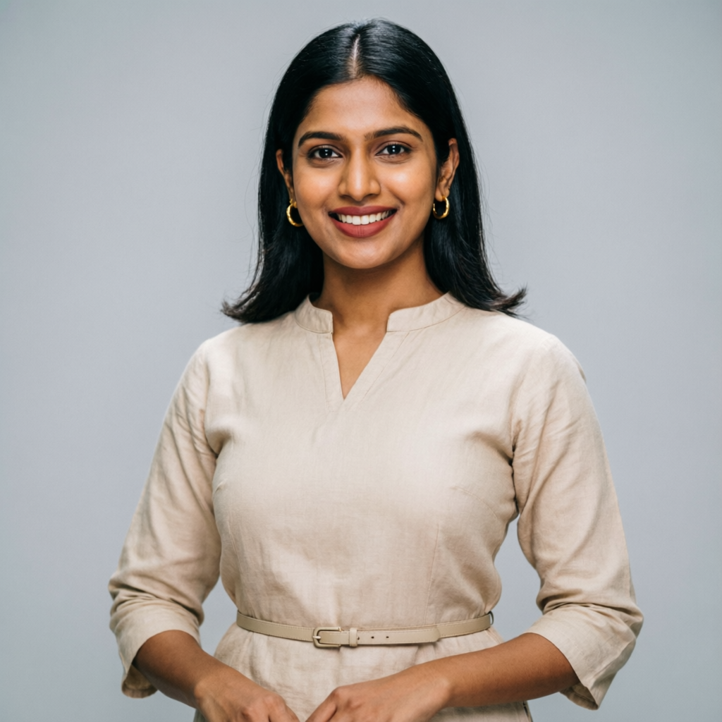 Portrait of Priya Agarwal, Valora customer from Noida