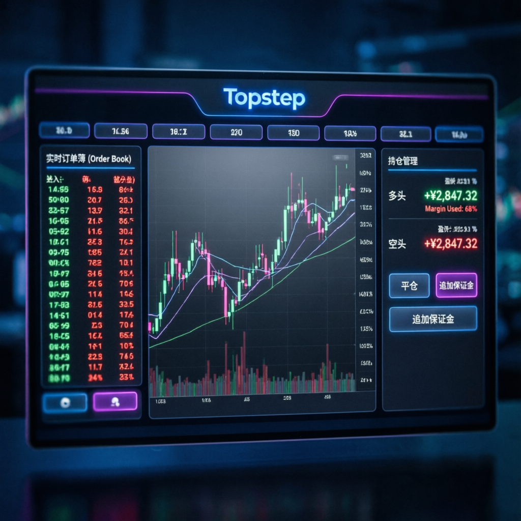 Topstep Trading Platform Dashboard