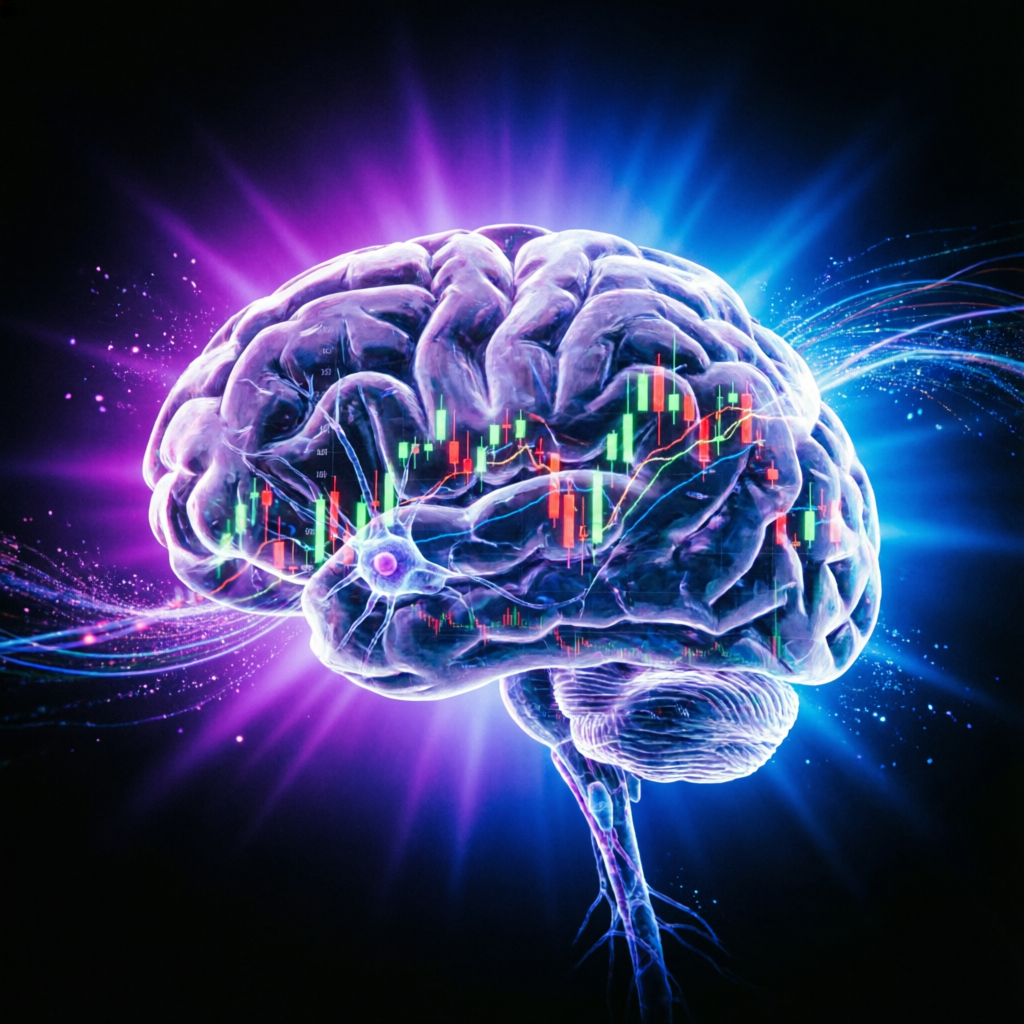 AI neural network analyzing Apex Trader Funding evaluation rules and profit targets