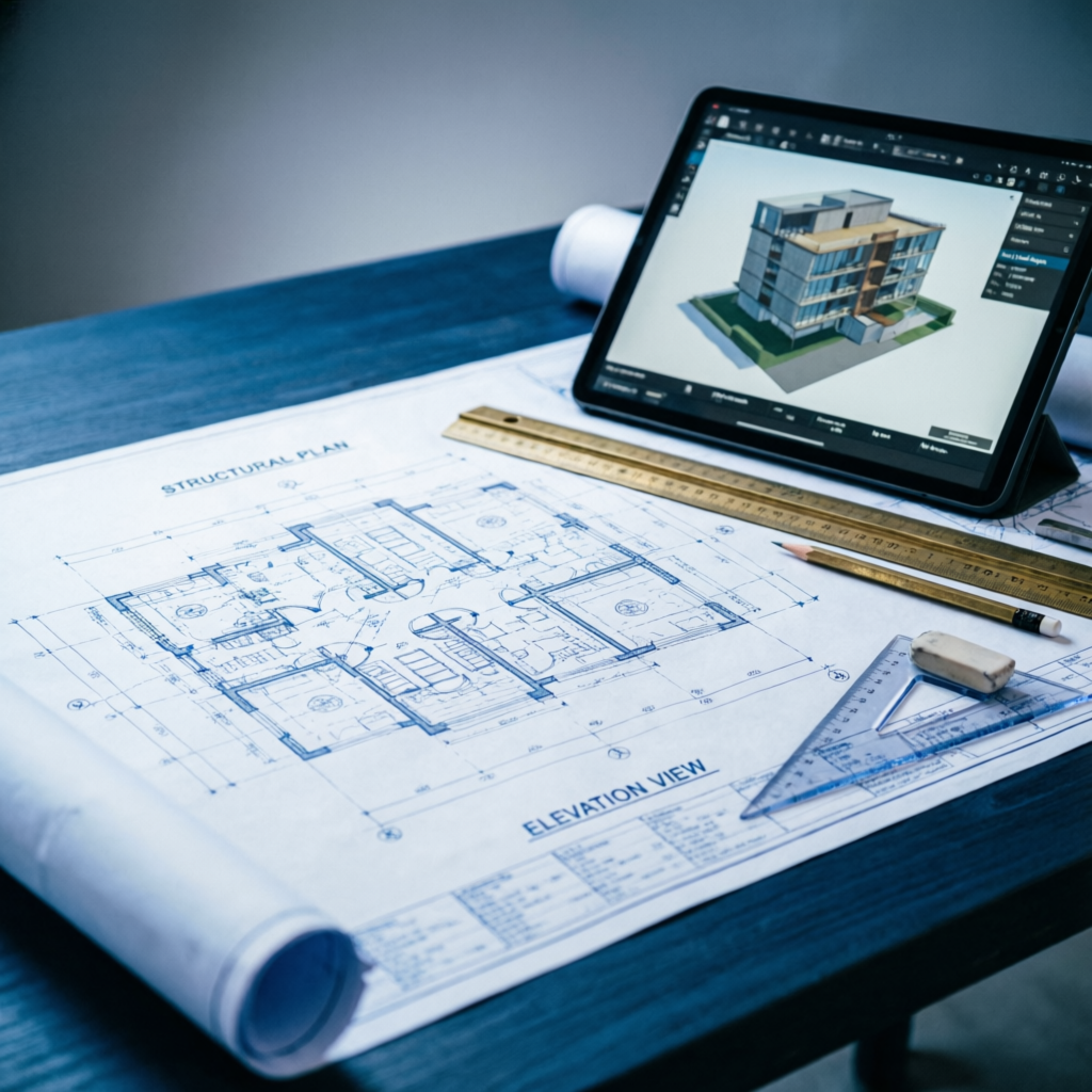 Progettazione edile e planimetrie