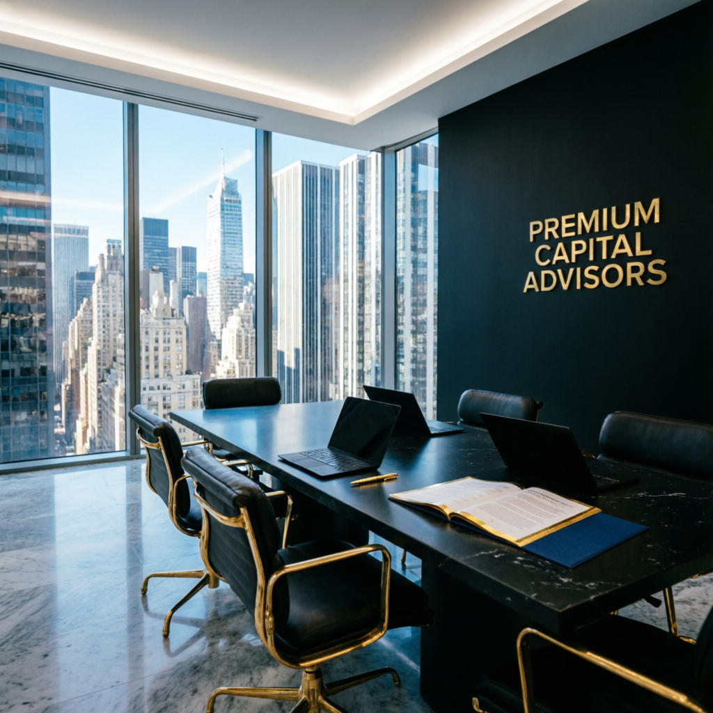 Premium Capital Advisors office representing professional prop firm services