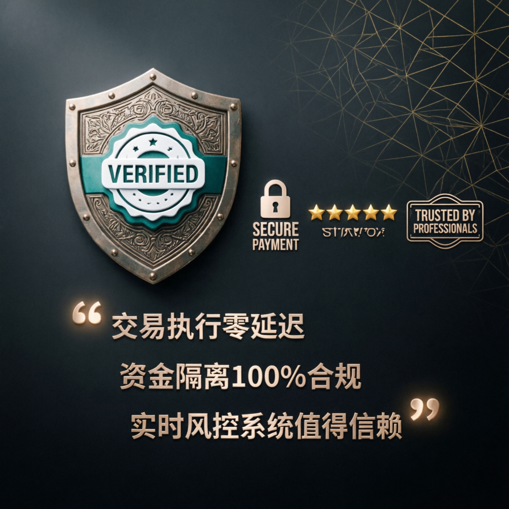 PFM Capitals trust and security verification badge for prop firm passing services