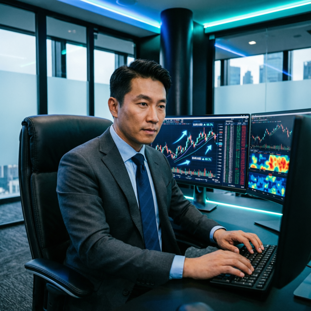 Professional Topstep Trader Using Multiple Monitors - Prop Firm Passing Service