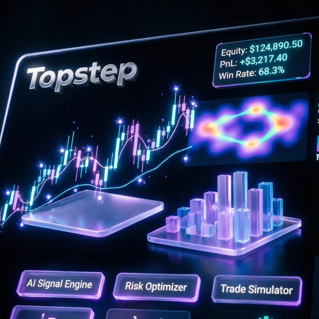 Topstep AI Trading Dashboard - Prop Funded Kings Professional Funded Account Management